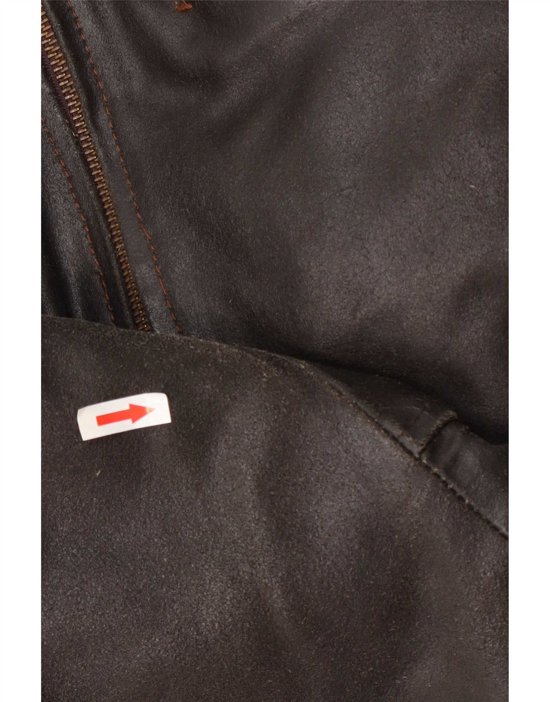 Conbipel Herre Læderjakke UK 38 Medium Brun