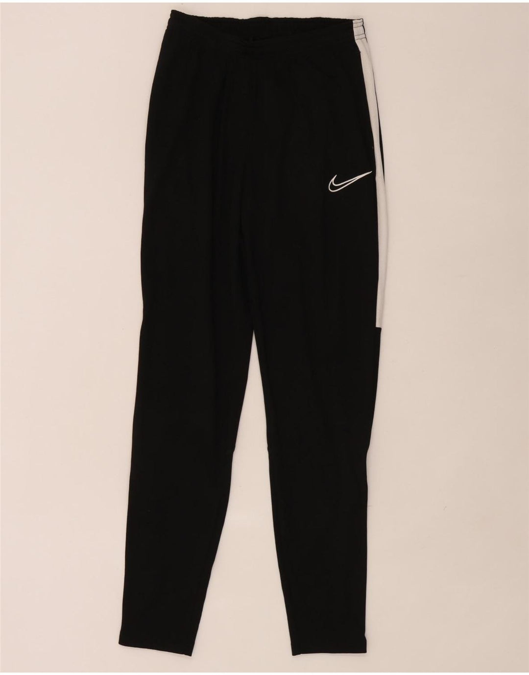 Nike Herre Dri Fit træningsdragt Bukser Small Black Colourblock Polyester