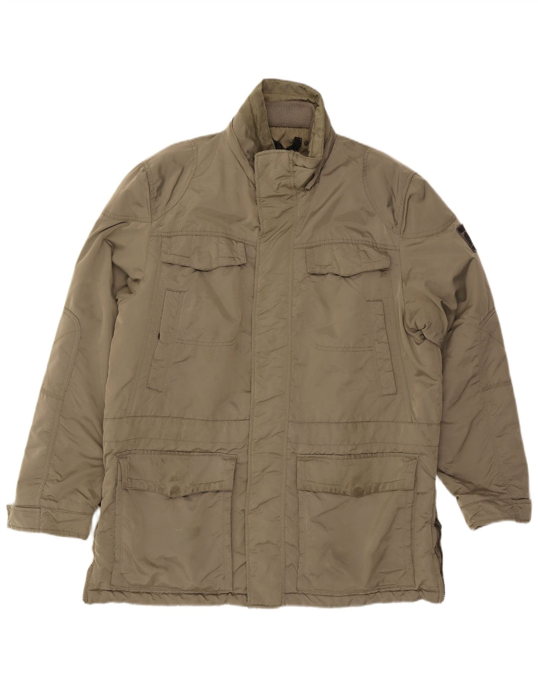 FORDOCKS Herre Utility Jacket UK 44 2XL Khaki Polyester