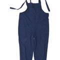 Lucy & Yak Herre tilspidsede Dungarees Bukser Medium Navy Blue
