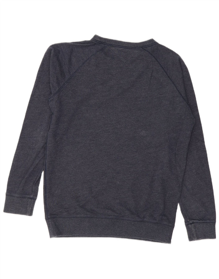 Tommy Hilfiger Herre Regular Fit Sweatshirt Jumper Medium Navyblå Bomuld