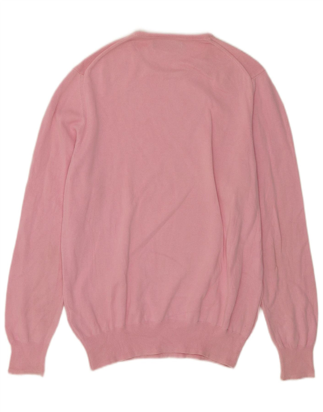 Zara Herre trøjetrøje med rund hals Medium Pink Bomuld