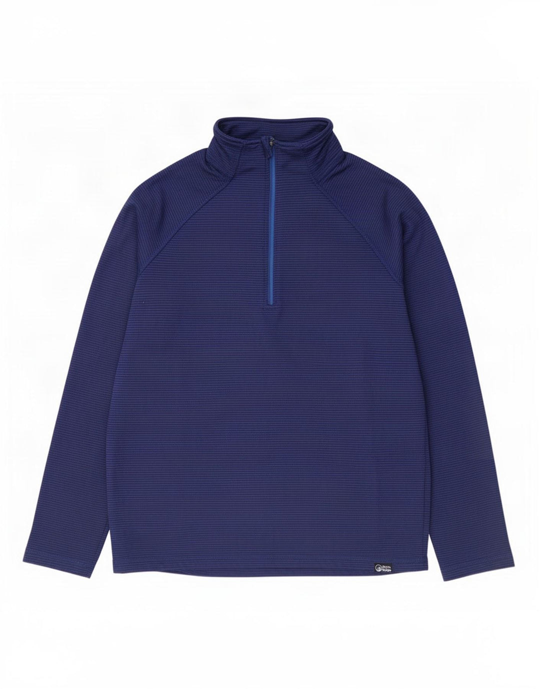 North Ridge Herre Zip Neck Pullover Træningsdragt Top Stor Blå Stribet