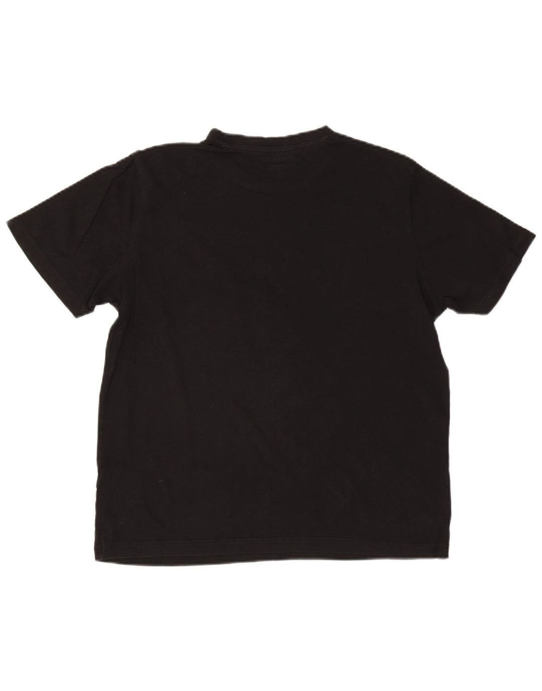 Kappa Herre Grafisk T-Shirt Top Stor Sort