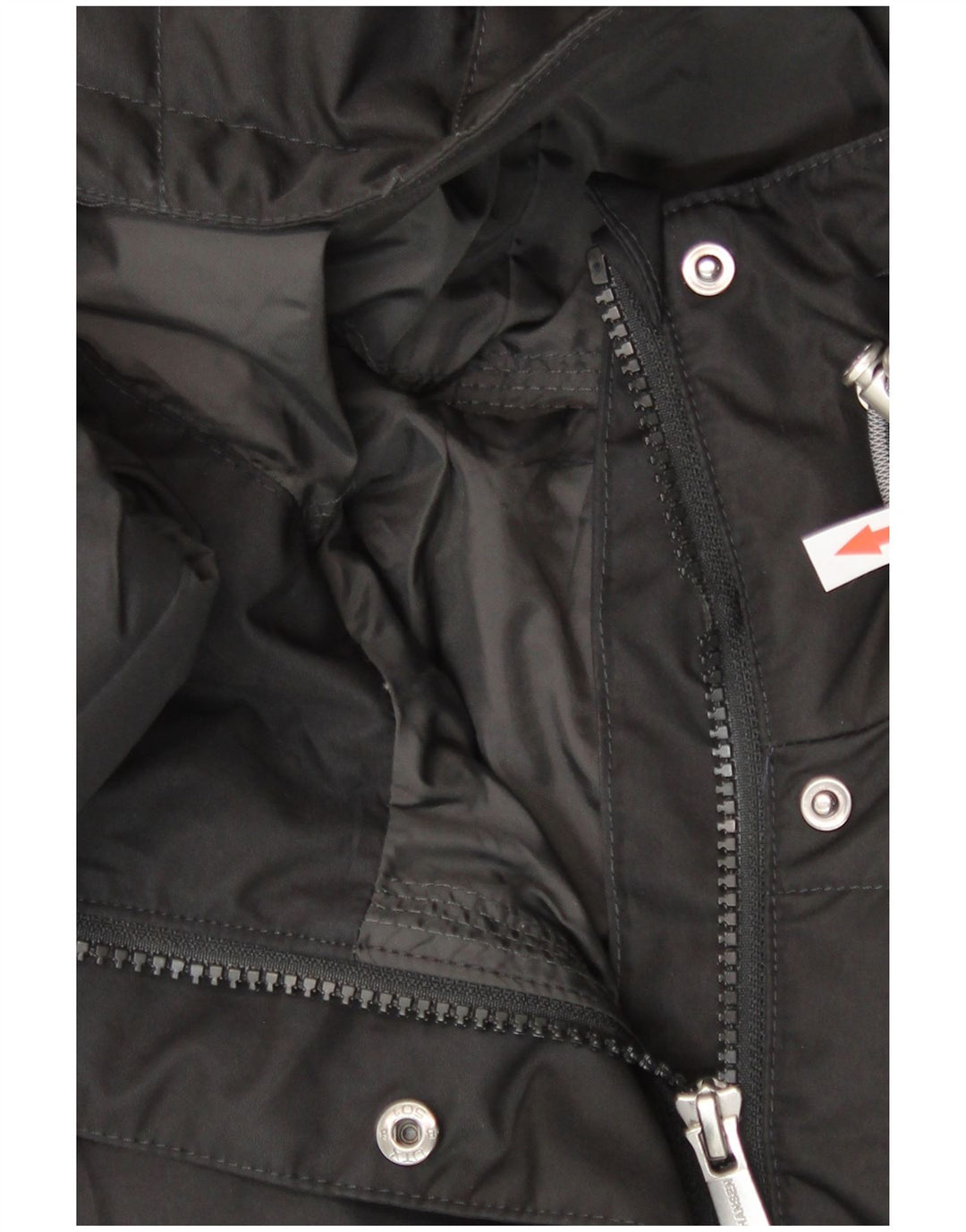 Helly Hansen Dame Hætte Polstret Frakke UK 10 Small Black Polyester