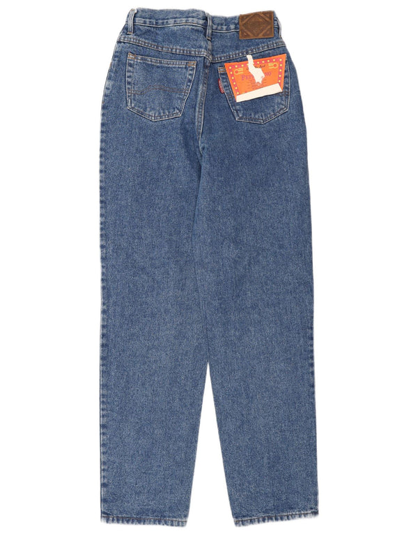 Pepperino piger tilspidsede højtaljede jeans 15-16 år W24 L32 blå bomuld