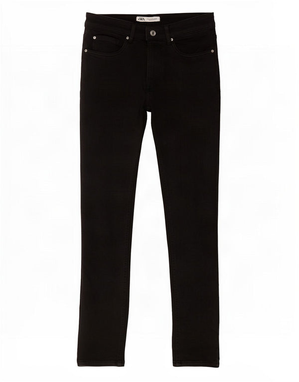Zara Dame Skinny Jeans EU 38 Small W28 L28 Sort