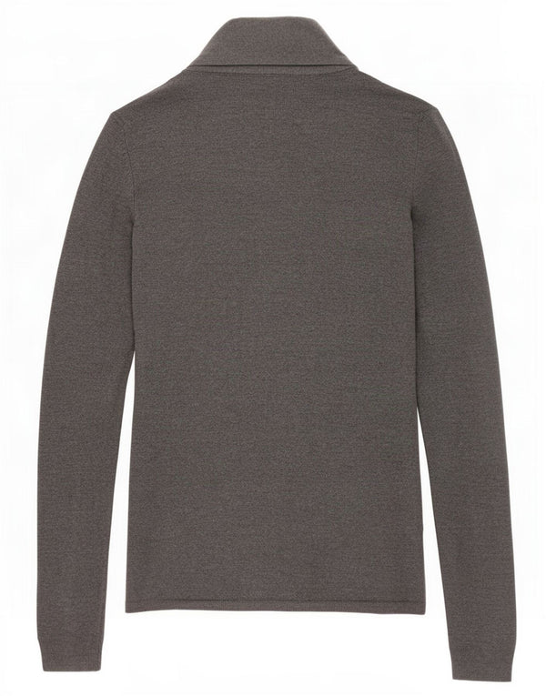 Zara Womens Longline Cardigan Sweater UK 16 Large Grå