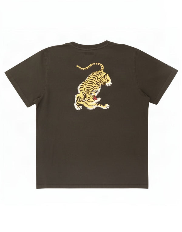Superdry Grafisk T-shirt top til mænd 3XL grøn bomuld