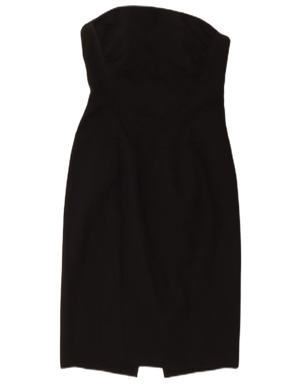 Elisabetta Franchi Dame Stropløs Kjole IT 44 Medium Sort