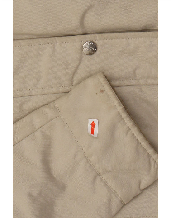REFRIGUE Dame Windbreaker Coat UK 18 XL Beige Polyester