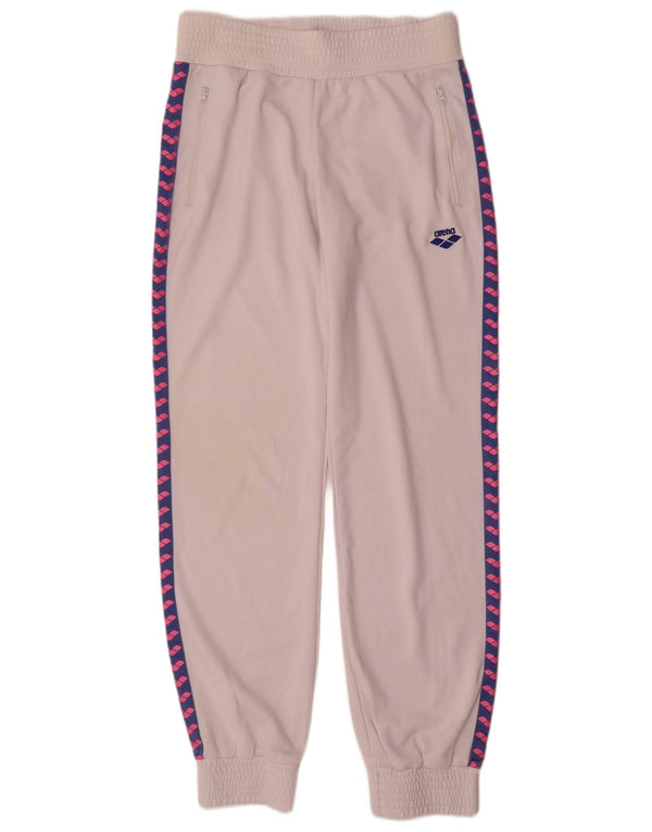 Arena Dame træningsdragt Bukser Joggers UK 14 Medium White Colourblock