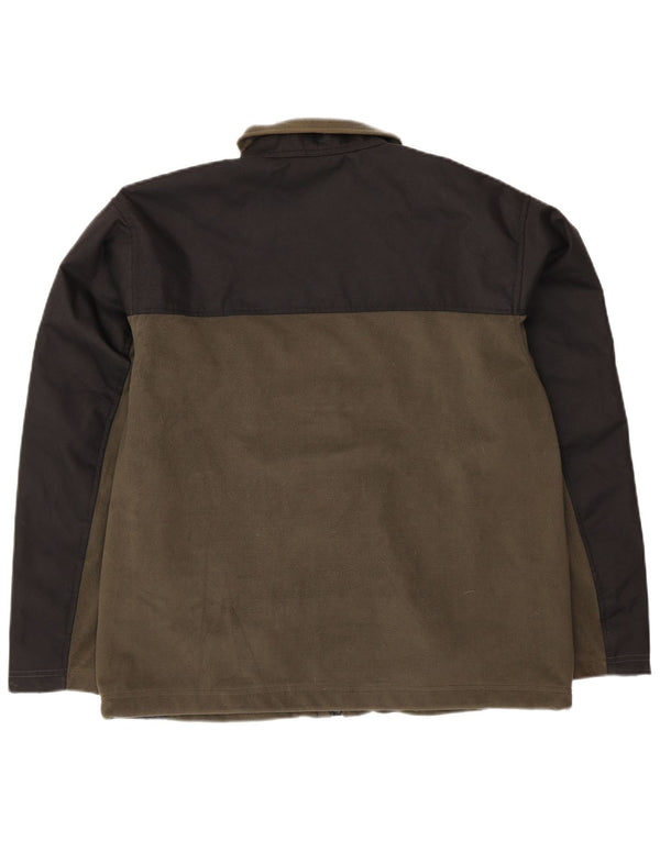 DICKIES Herre Eisenhower Golf Club Windbreaker Jacket UK 40 Large Black