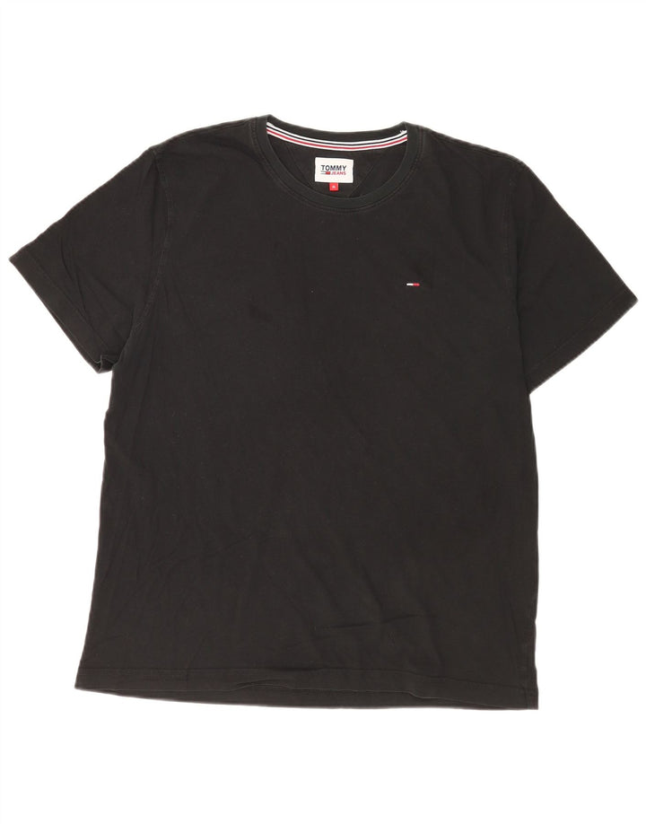 Tommy Hilfiger Herre T-Shirt Top XL Sort