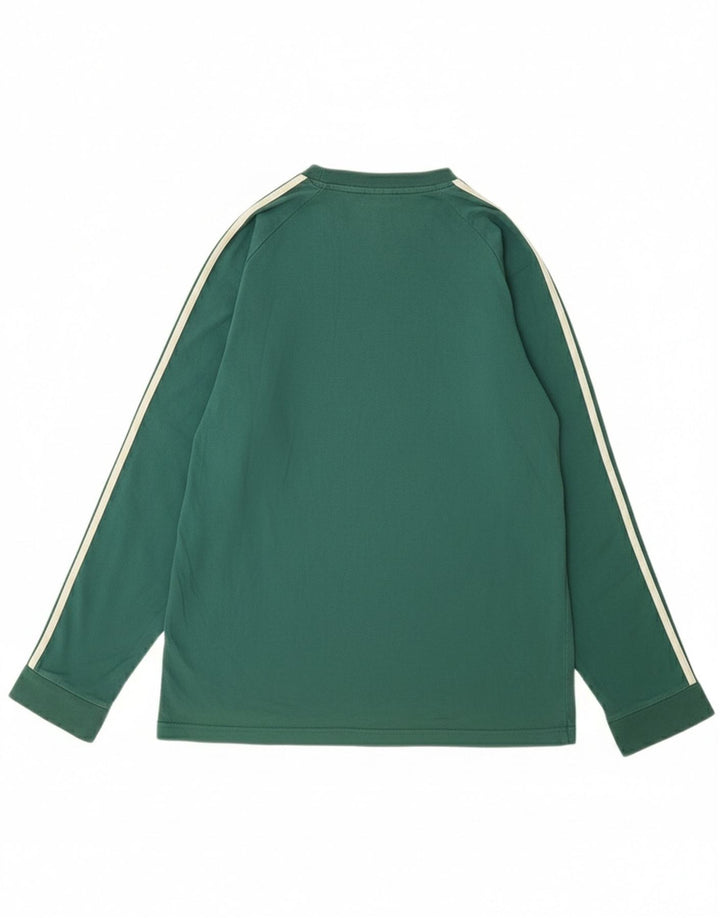 Adidas Herre Top Langærmet Medium Grøn Bomuld