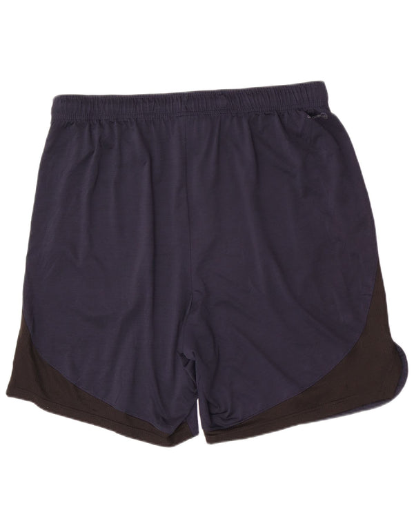 Russell Athletic Herre Sportshorts Large Navy Blue Polyester Sports