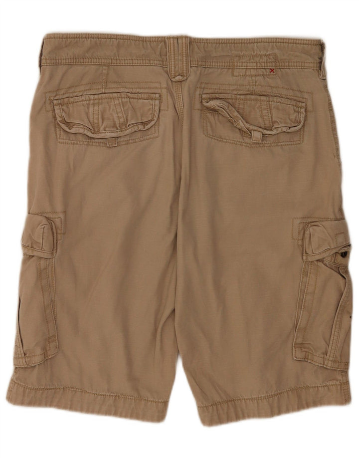 Fat Face Herre Cargo Shorts W34 Stor Beige Bomuld