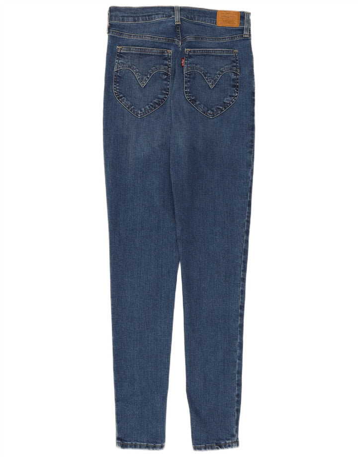 Levi's skinny jeans til kvinder W27 L30 blå bomuld