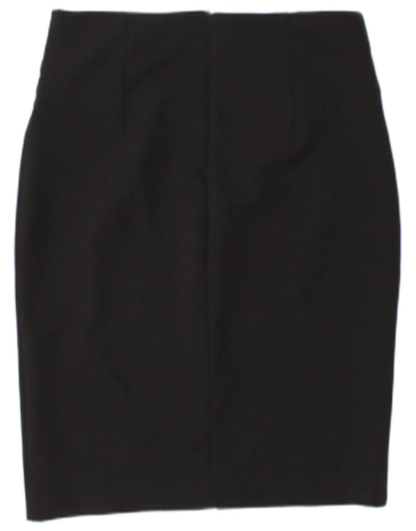 Zara Pencil Nederdel Medium W28 Sort til kvinder