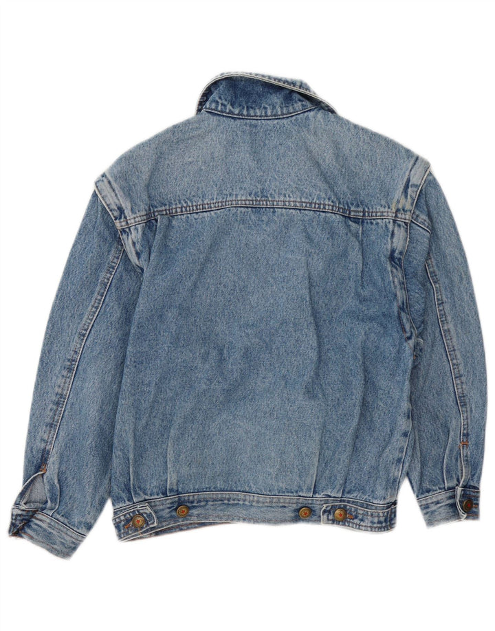 Casucci drenge grafisk denimjakke 10-11 år blå bomuld