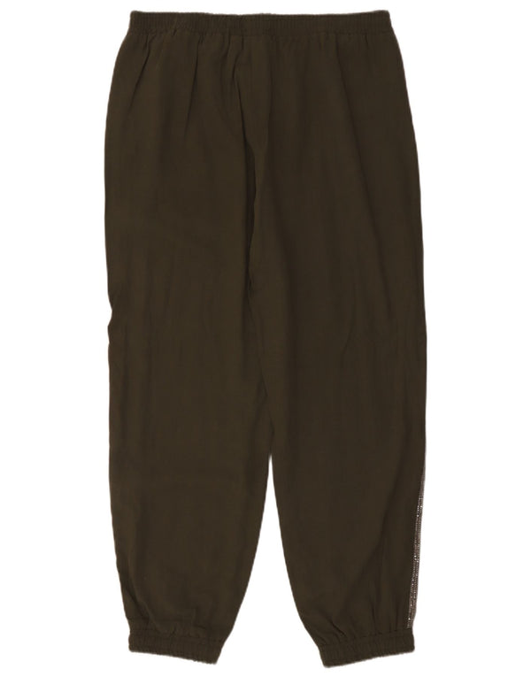 Zara Dame Joggers Casual Bukser Large W32 L28 Khaki