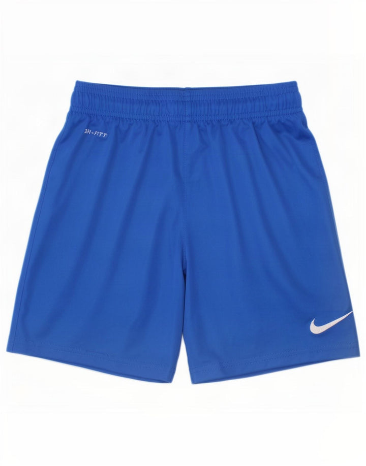 Nike drenge Dri Fit sportsshorts 10-11 år mellemblå polyester