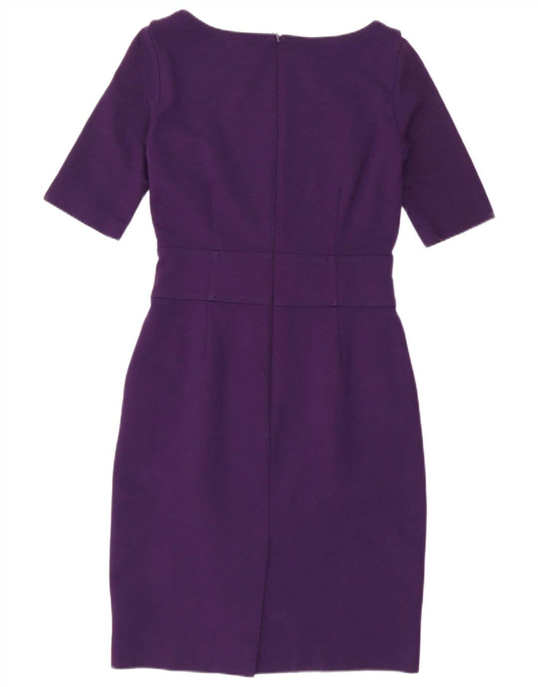 Hobbs Womens Sheath Dress UK 10 Small Purple Viscose