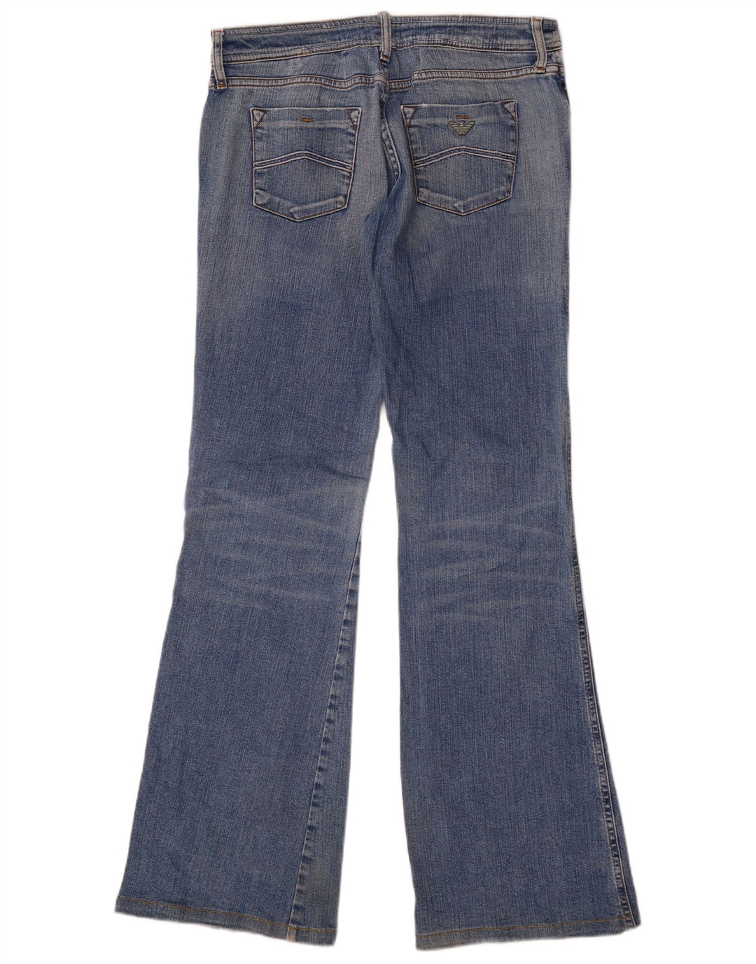 Armani Dame Bootcut Jeans W29 L34 Blå