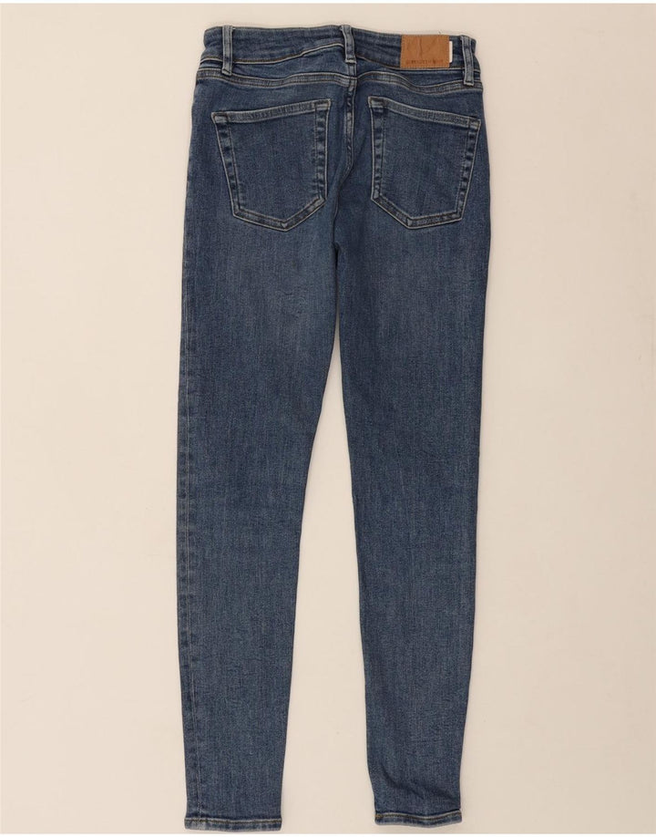 SUPERDRY Womens Skinny Jeans W26 L30 Blue Cotton Vintage Superdry and Second-Hand Superdry from Messina Hembry 