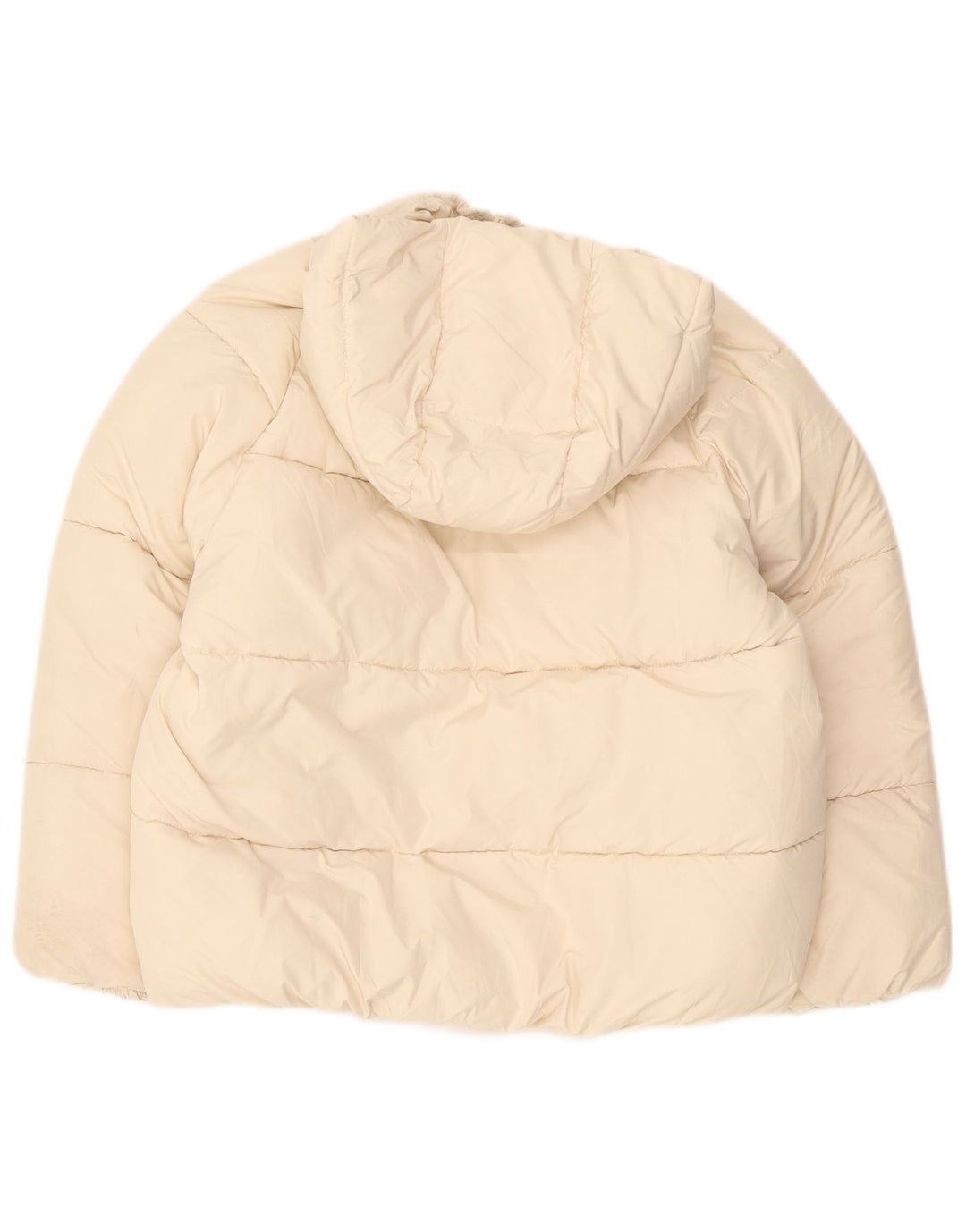 Zara Polstret hættejakke til piger 11-12 år Beige polyester