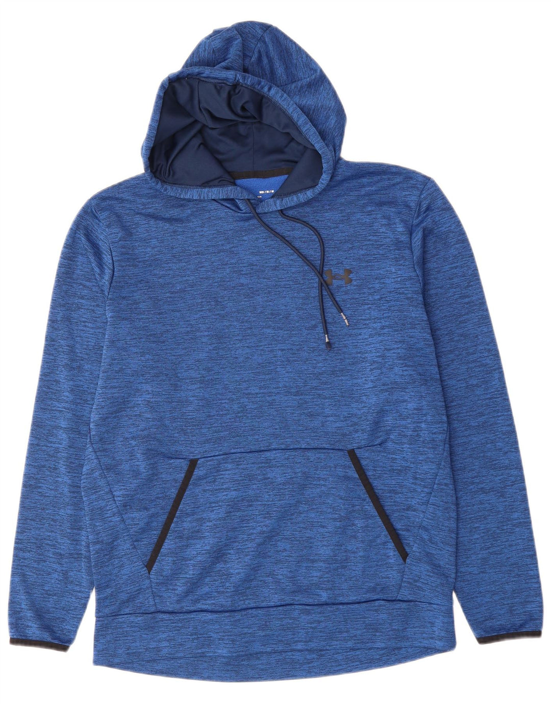 UNDER ARMOUR Herre Loose Fit hættetrøje Jumper Medium Blue Flecked Polyester