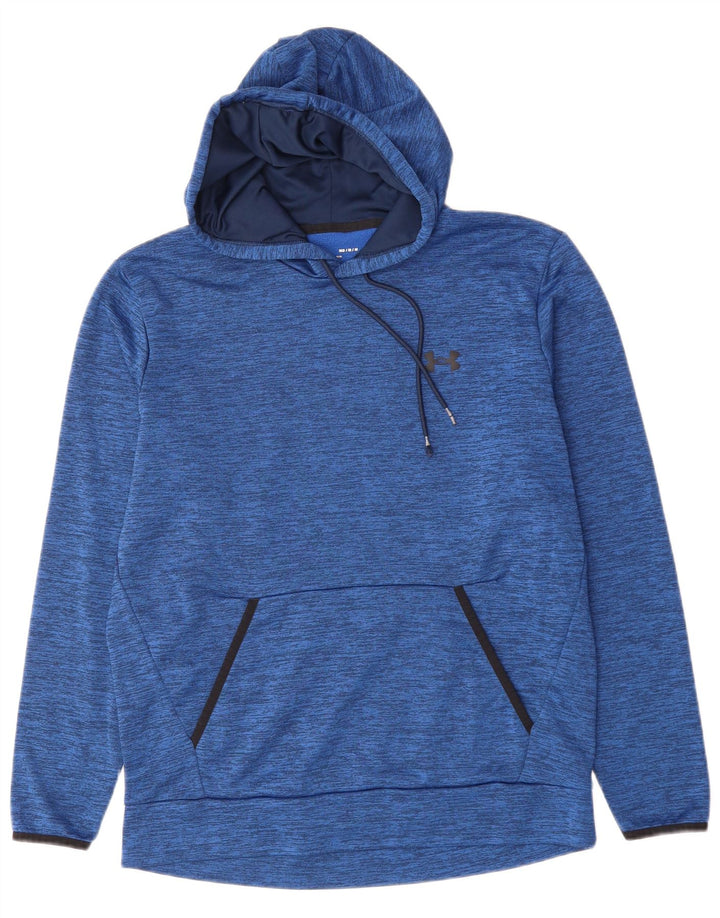 UNDER ARMOUR Herre Loose Fit hættetrøje Jumper Medium Blue Flecked Polyester