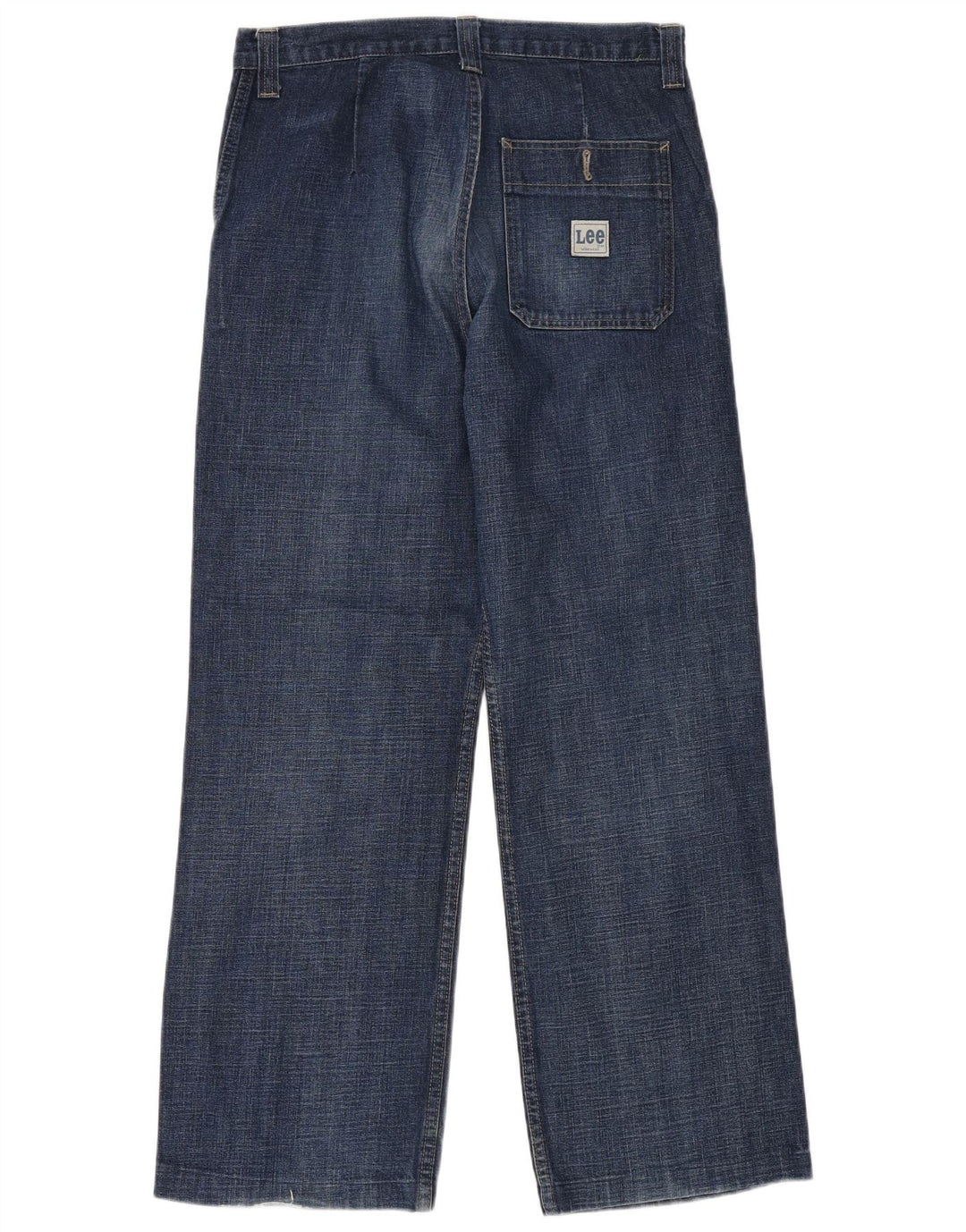 LEE Straight Jeans til mænd W31 L30 Blå Bomuld