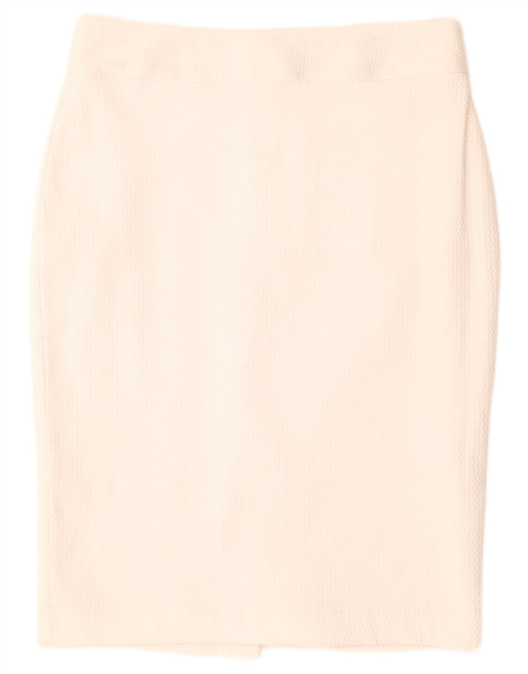 Marks & Spencer Pencil Nederdel til kvinder UK 10 Small W30 White Polyester
