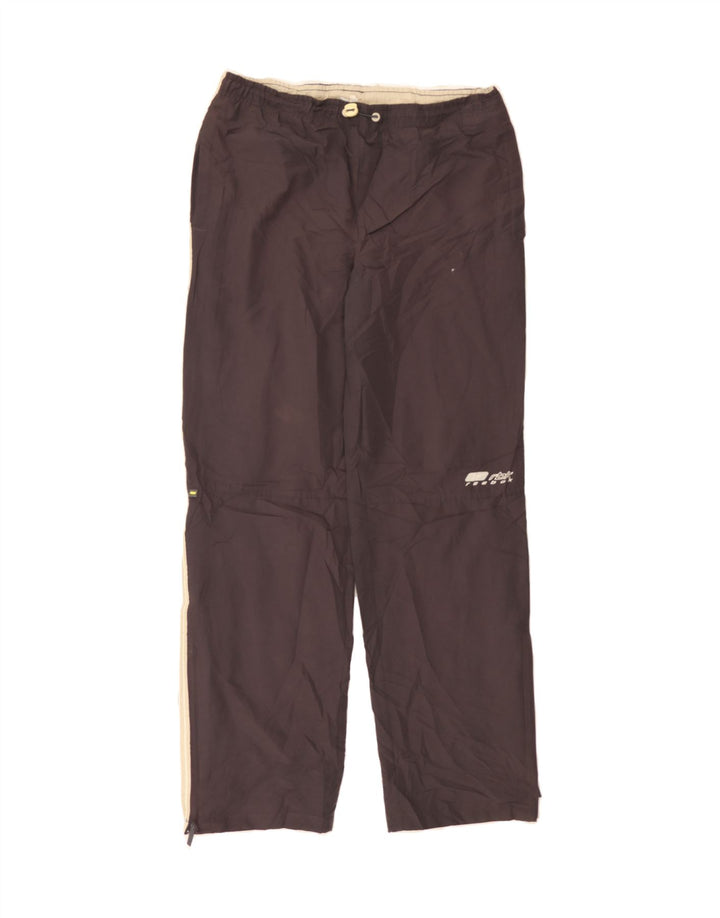 REEBOK Womens Tracksuit Trousers UK 16 Large  Brown Polyester Vintage Reebok and Second-Hand Reebok from Messina Hembry 