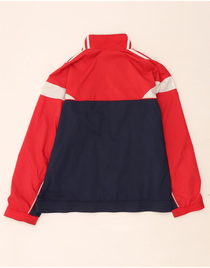 Adidas Træningsdragt til mænd Topjakke UK 38/40 Medium Navy Blue Colourblock