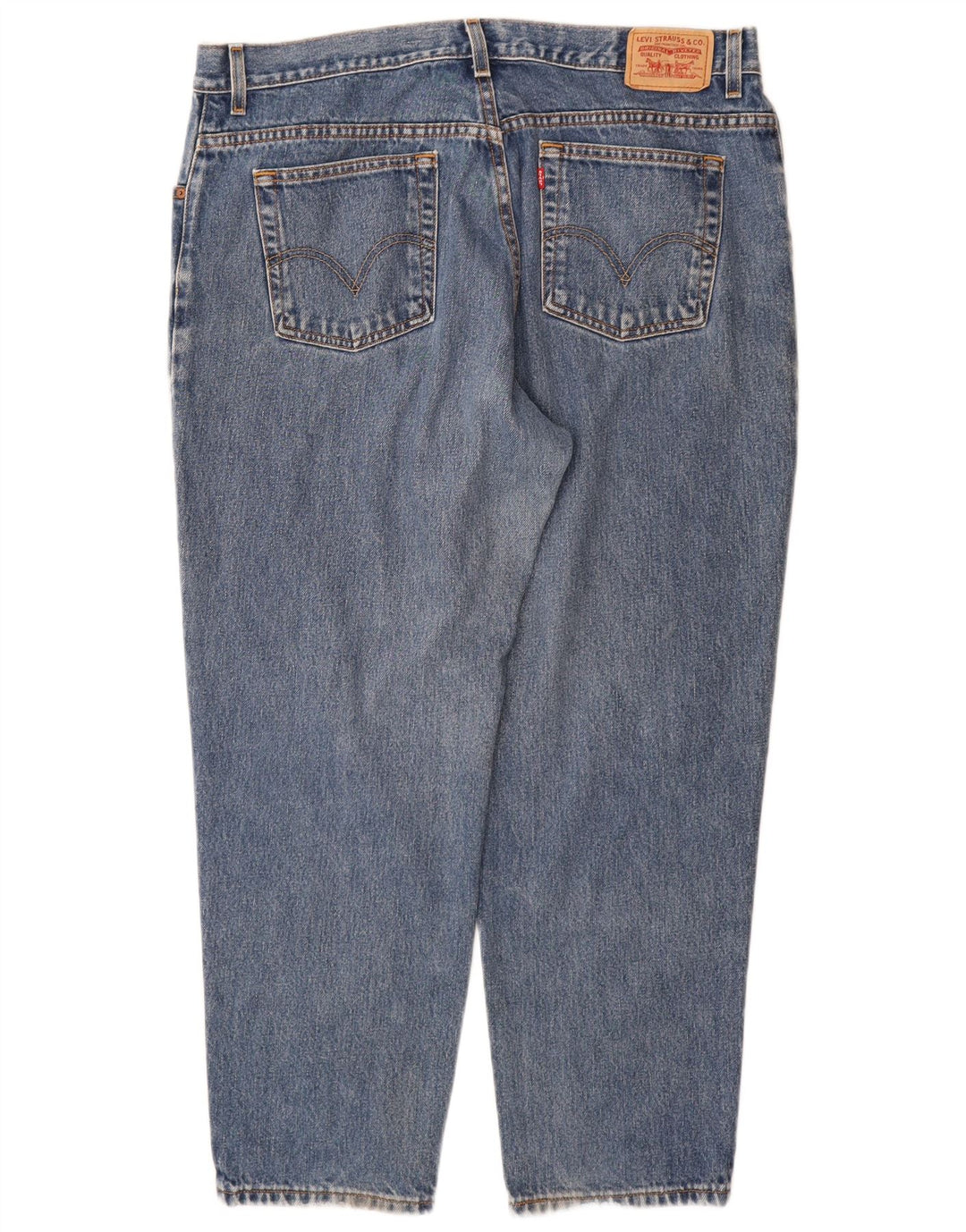 LEVI'S Womens 550 Højtaljede tilspidsede jeans US 18 2XL W36 L29 Blå