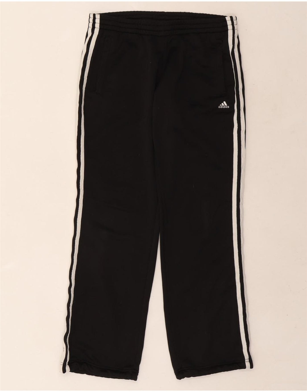 Adidas Træningsdragtsbukser til kvinder UK 8/10 Small Black Polyester