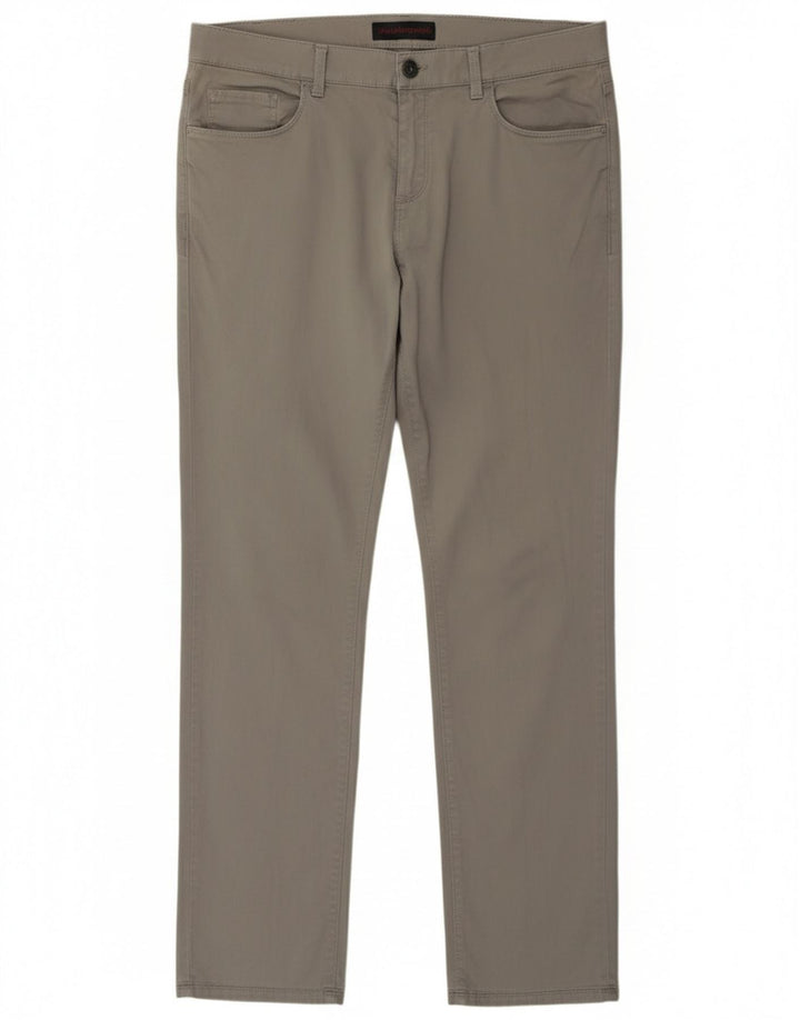 Trussardi Slim Casual Bukser til kvinder W37 L31 Grå