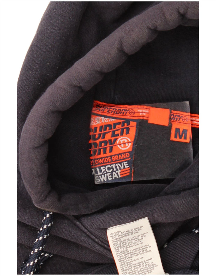 Superdry hættetrøje til mænd Medium marineblå bomuld