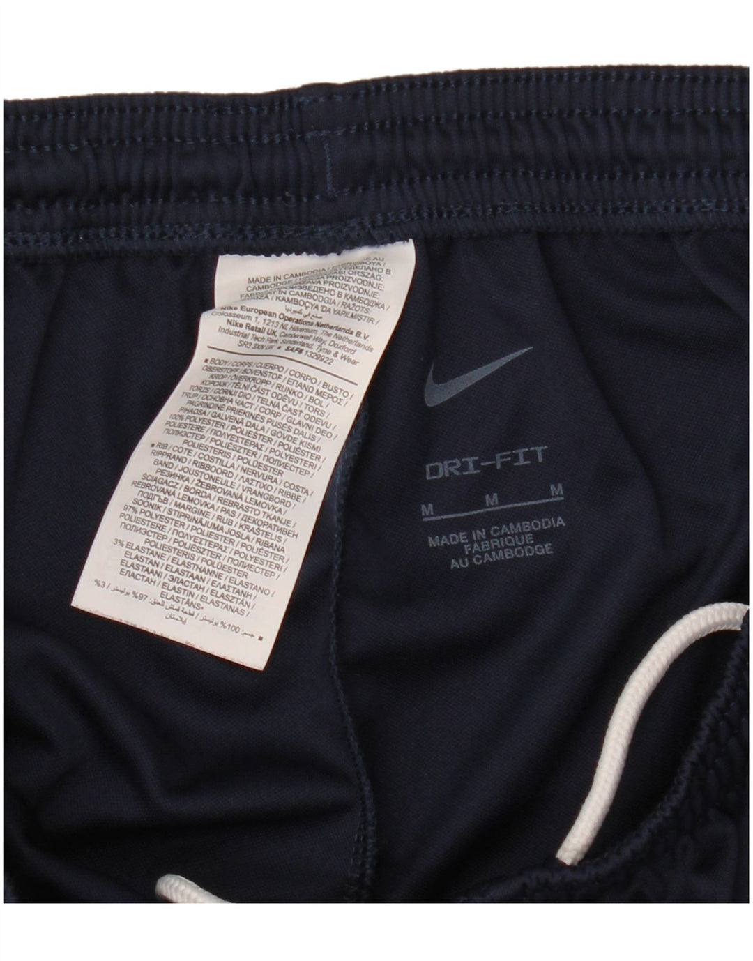 Nike Herre Dri Fit træningsdragt Bukser Medium Navy Blue Polyester