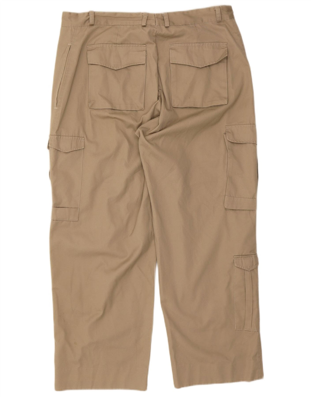 VINTAGE Straight Cargo bukser til mænd W36 L28 Khaki