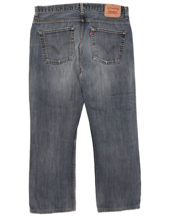 Levi's Herre 507 Straight Jeans W36 L28 Blå