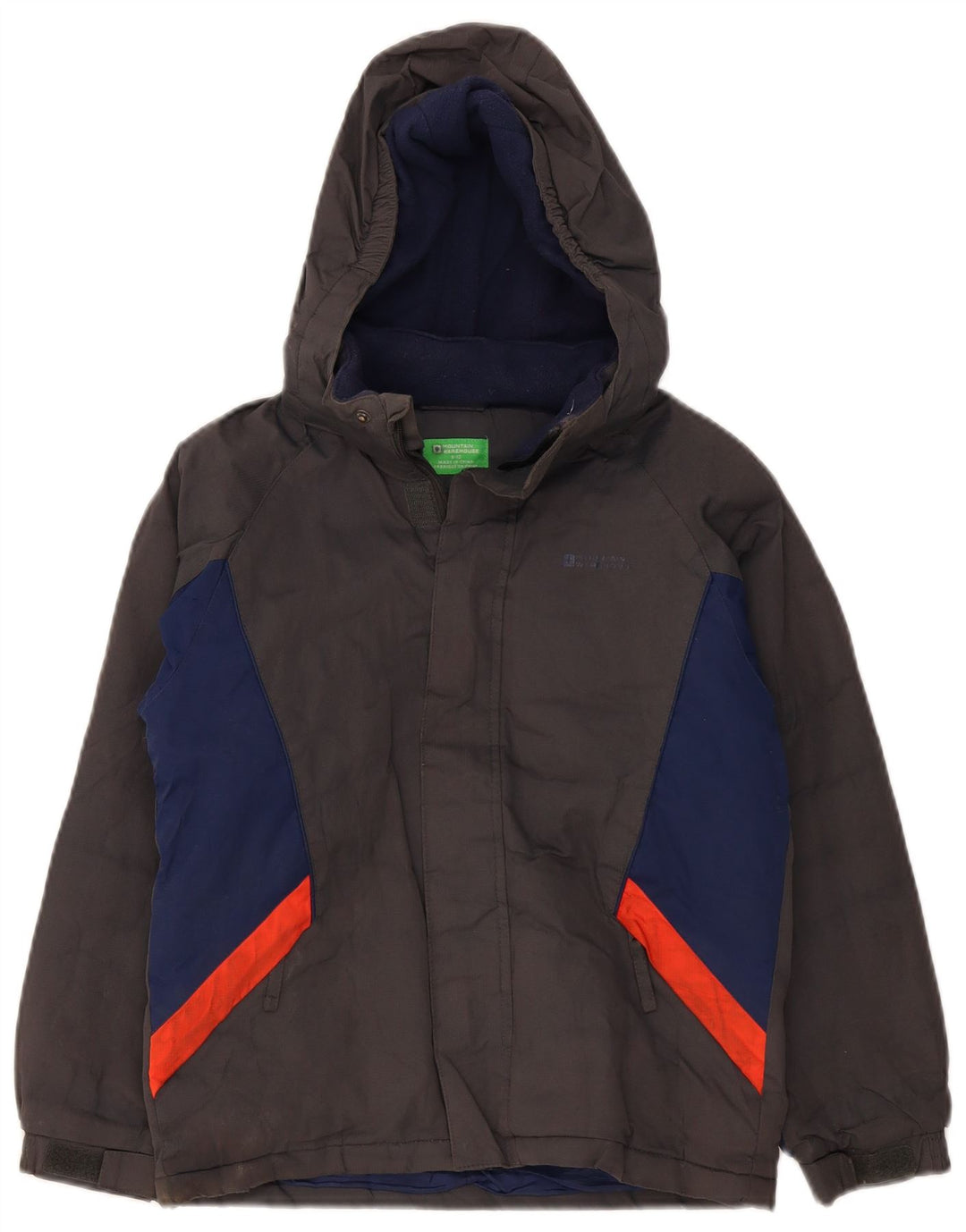 Mountain Warehouse Boys Windbreaker Jacket 9-10 Years Grey Colourblock