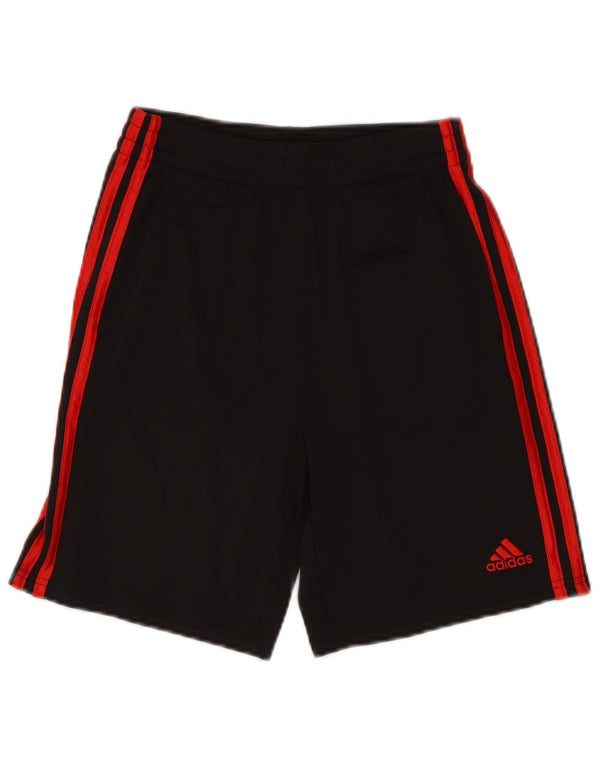 Adidas drenge sportsshorts 14-15 år store sorte polyester