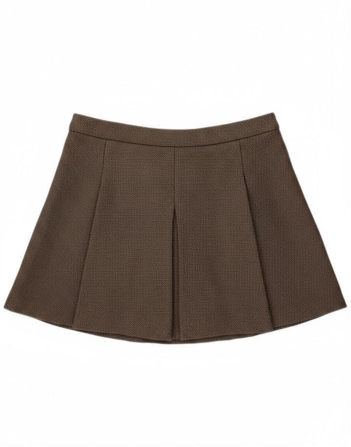 ZARA Girls Mini Skirt 7-8 Years W24  Brown