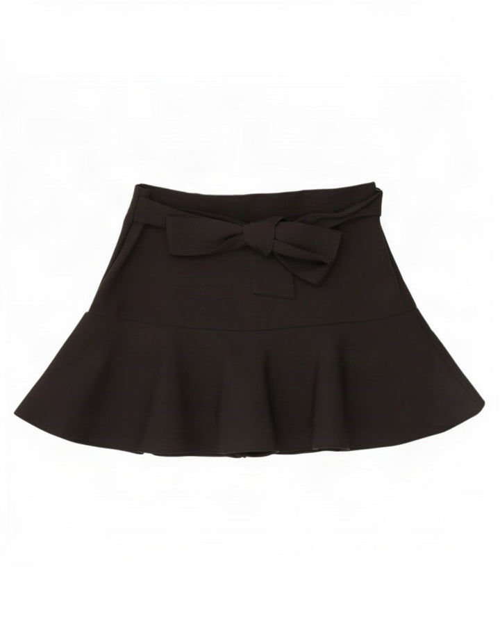 Zara Womens Skort UK 14 Large Black