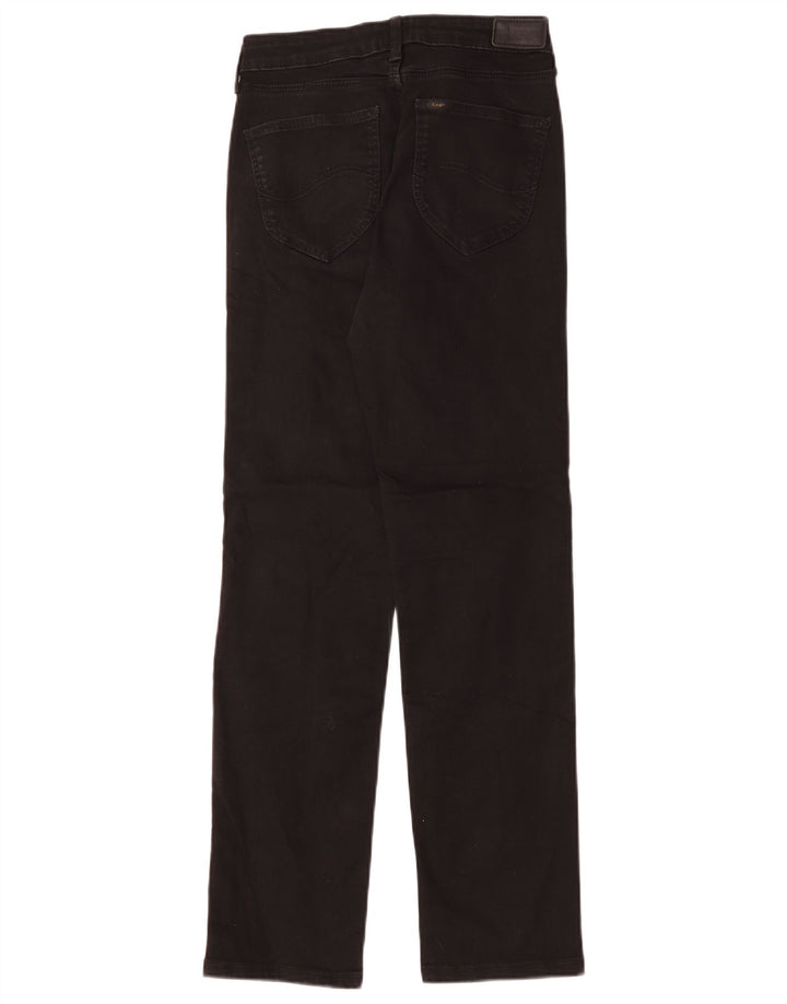 Lee Dame Marion Straight Jeans W29 L28 Sort Bomuld