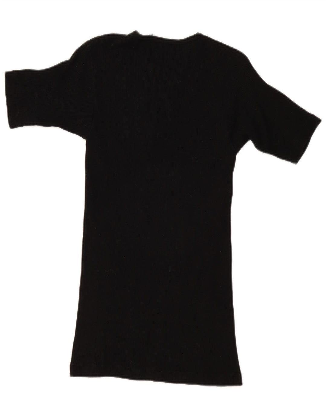 Levi's Dame T-Shirt Top UK 8 Lille Sort Bomuld
