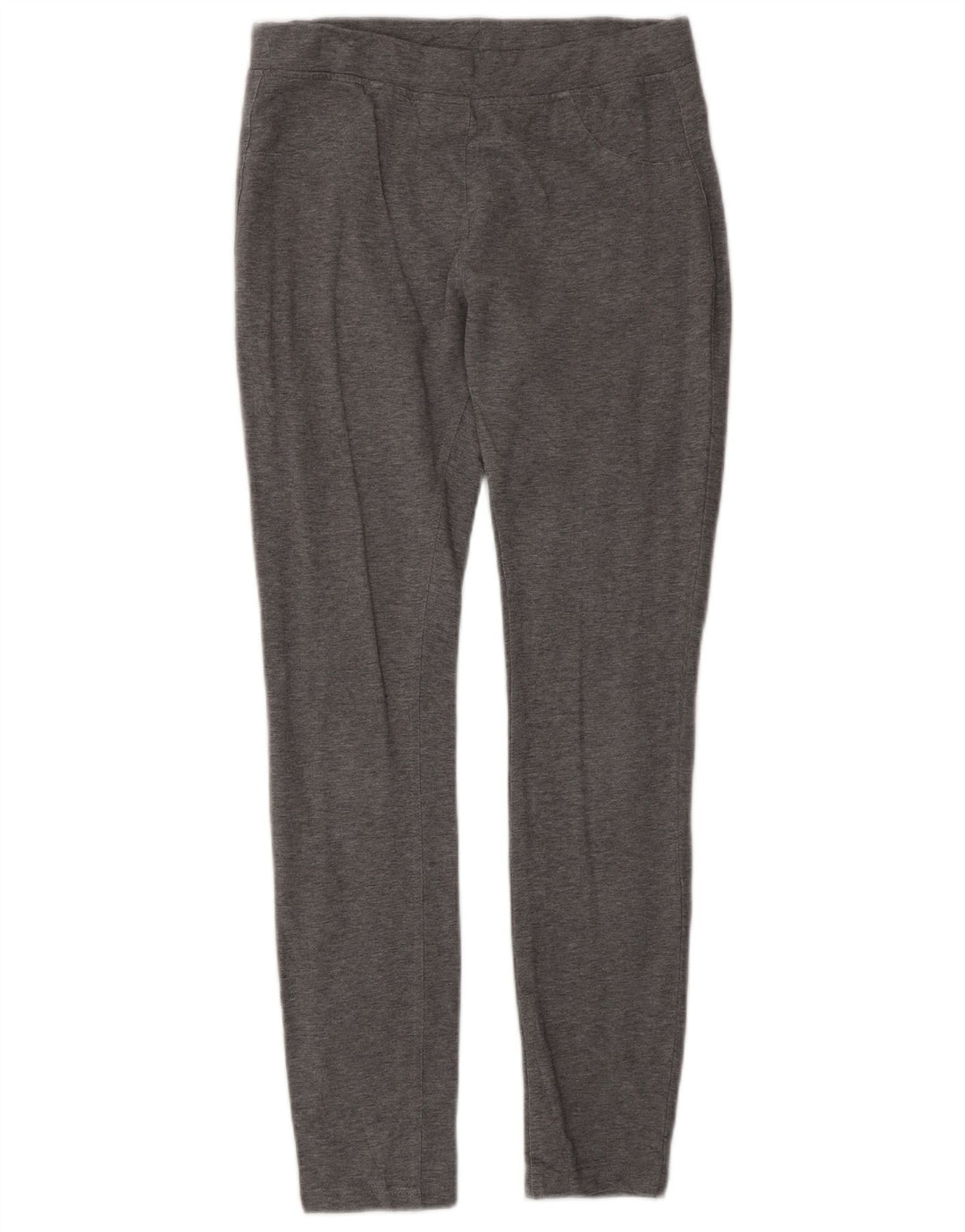 BENETTON Dame Leggings UK 12 Medium Grå